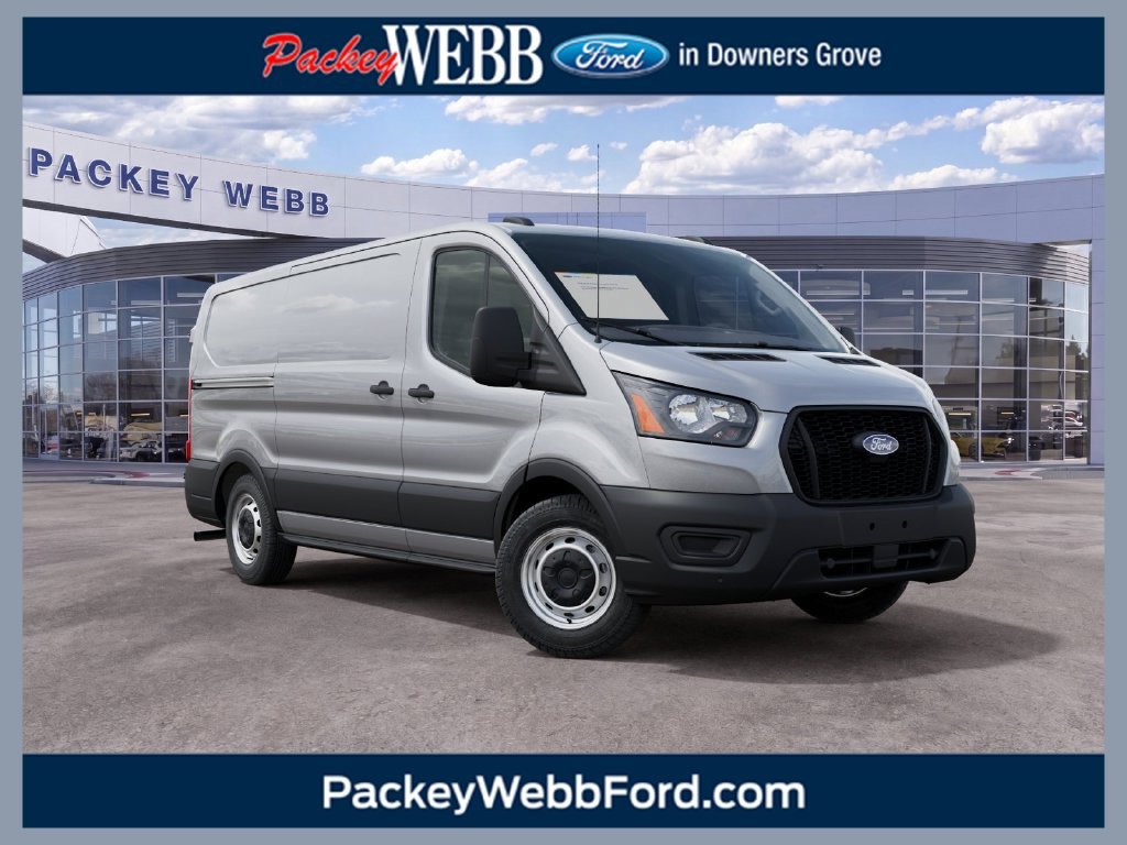 New 2027 Silver Metallic Ford Cargo Van Low Roof image 1