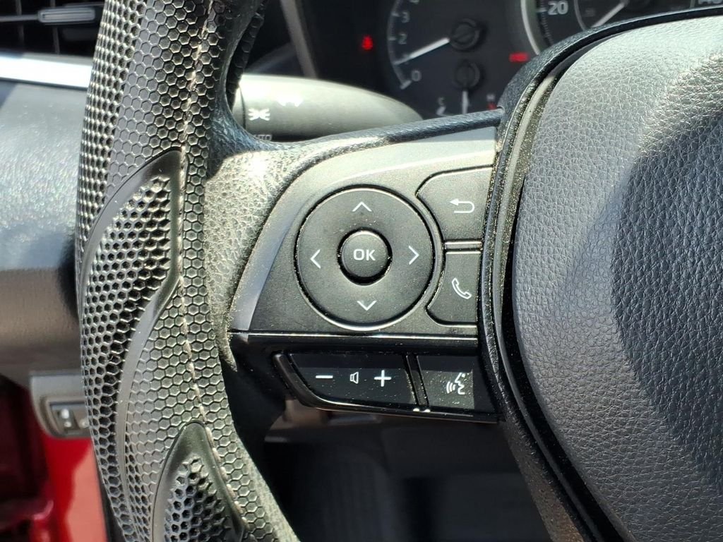 Used 2020 Barcelona Red Metallic Toyota LE image 17