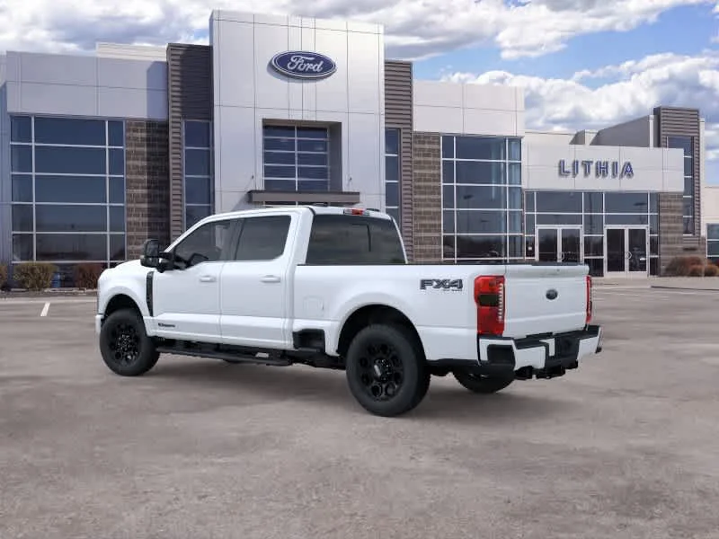 New 2026 Star White Metallic Tri-Coat Ford F-350® Lariat® image 4