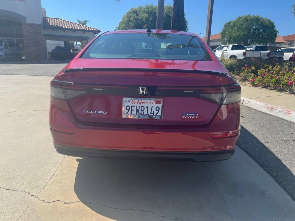 Certified Used 2023 Radiant Red Honda Sport image 4