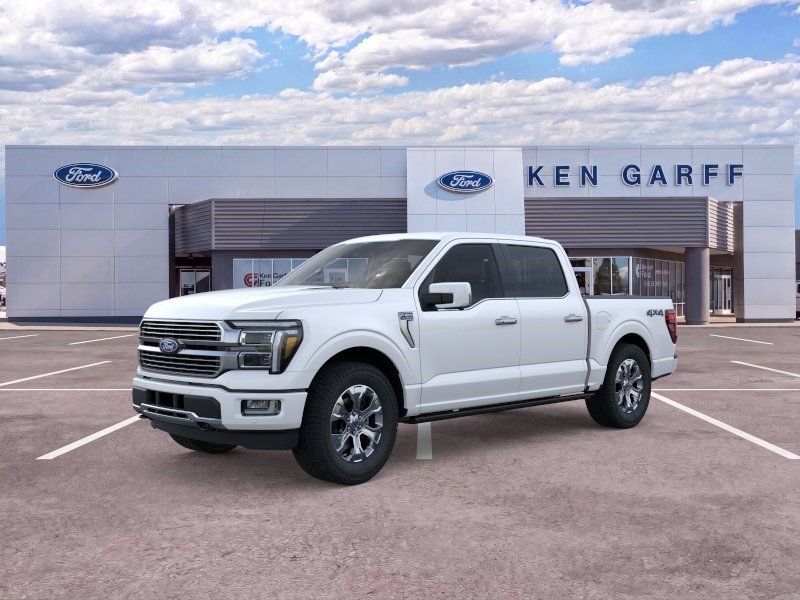 New 2026 Star White Metallic Tri-Coat Ford Platinum image 1