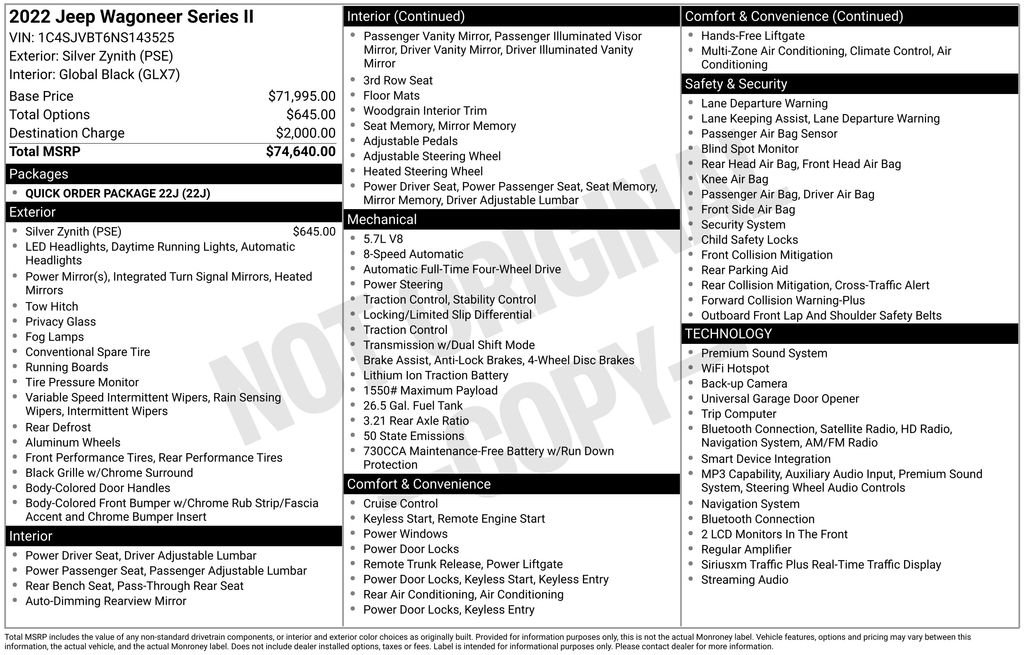 Used 2022 Silver Jeep Series II image 24