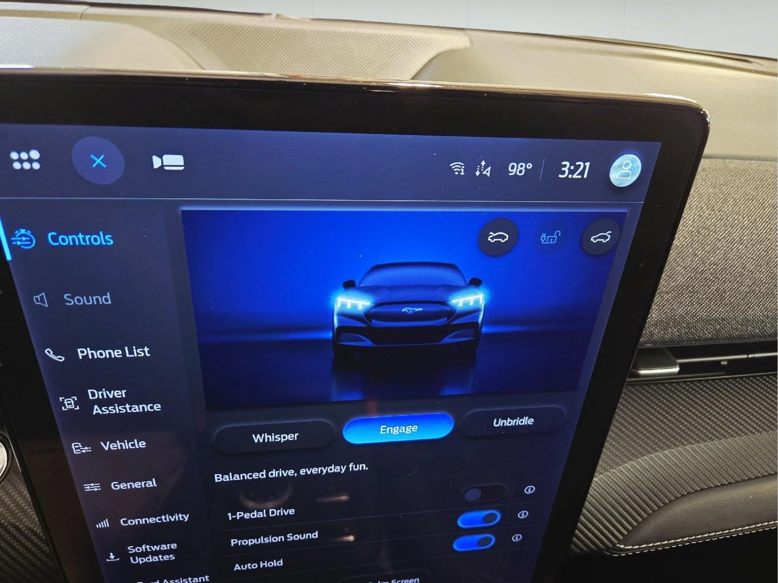 Used 2024 Vapor Blue Ford Premium image 27