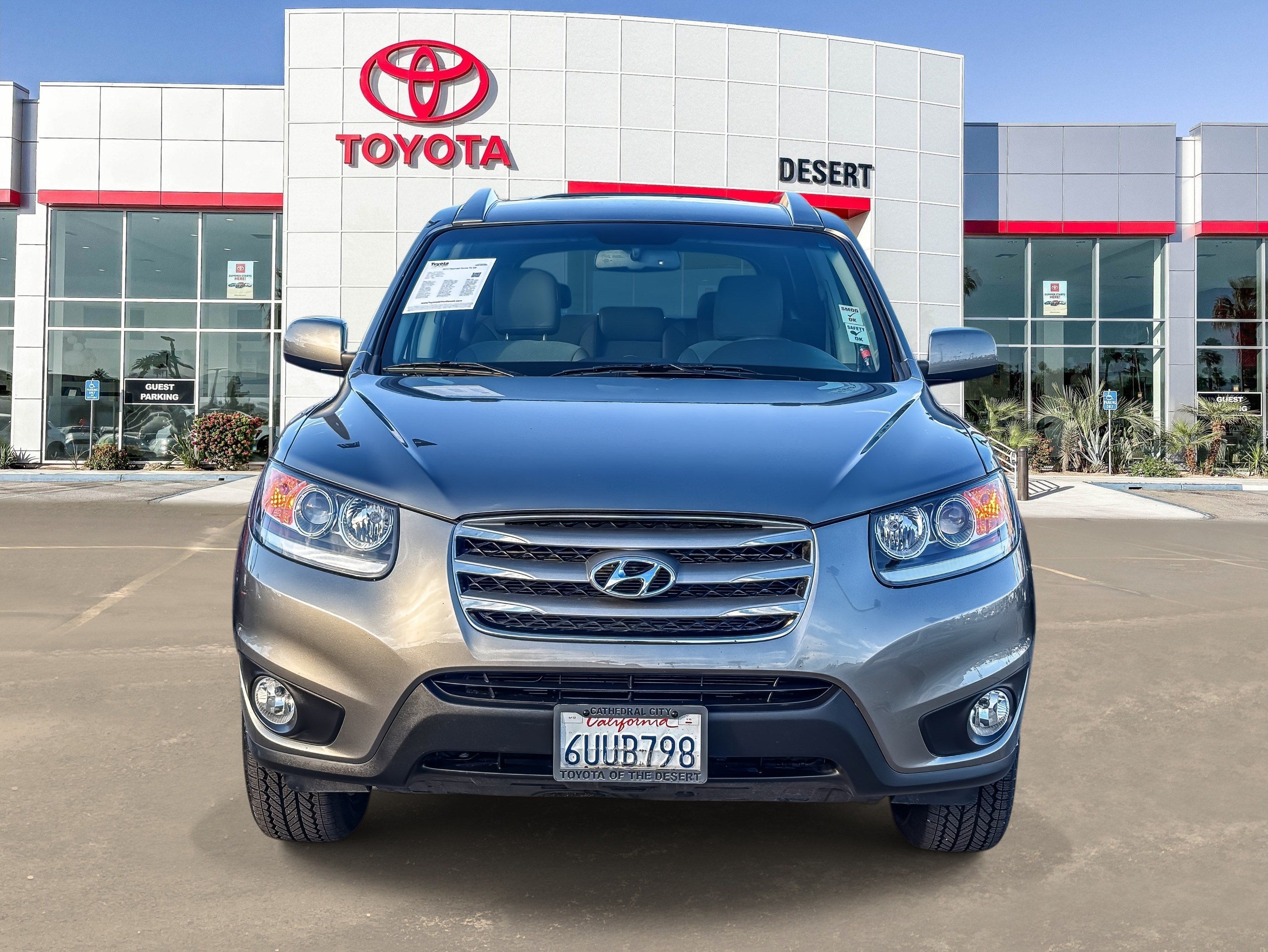 Used 2012 Hyundai Santa Fe SE with VIN 5XYZHDAG5CG140014 for sale in Cathedral City, CA