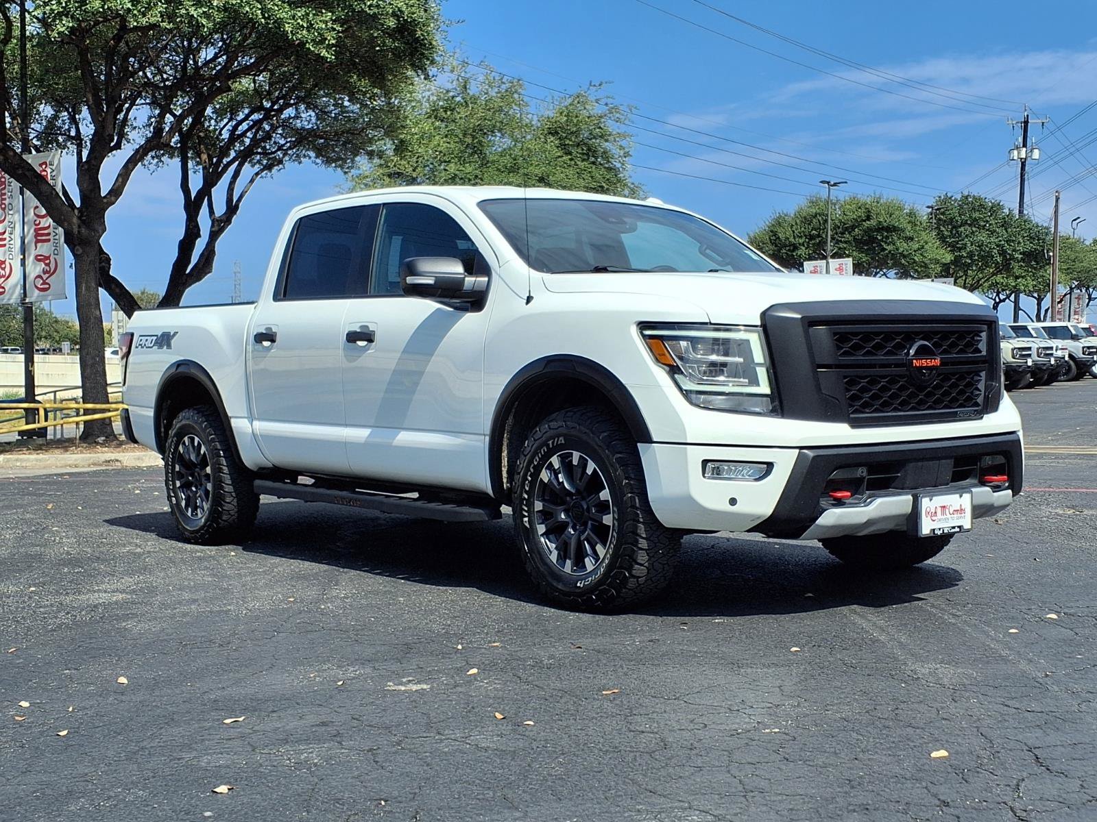 Used 2021 Glacier White Nissan PRO-4X image 3