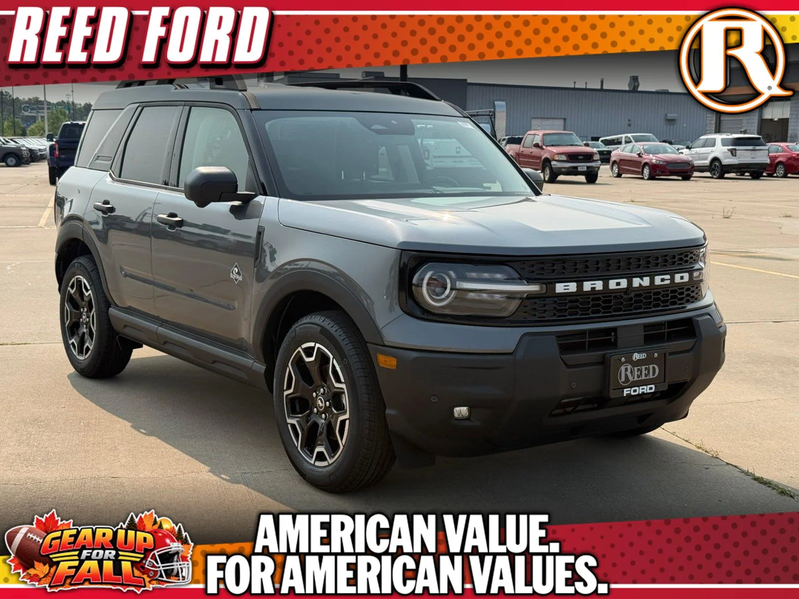 New 2026 Carbonized Gray Metallic Ford Outer Banks® image 1
