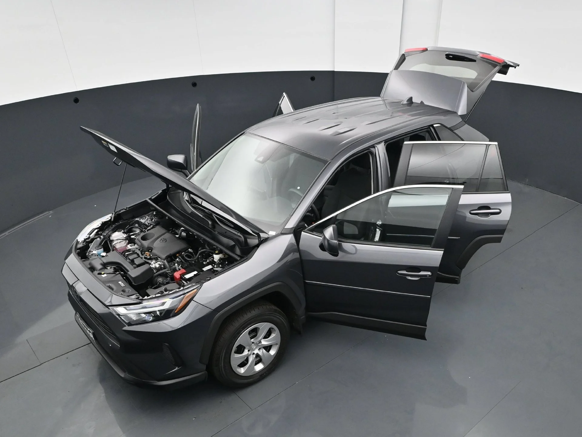 Used 2024 Magnetic Gray Metallic Toyota LE image 40