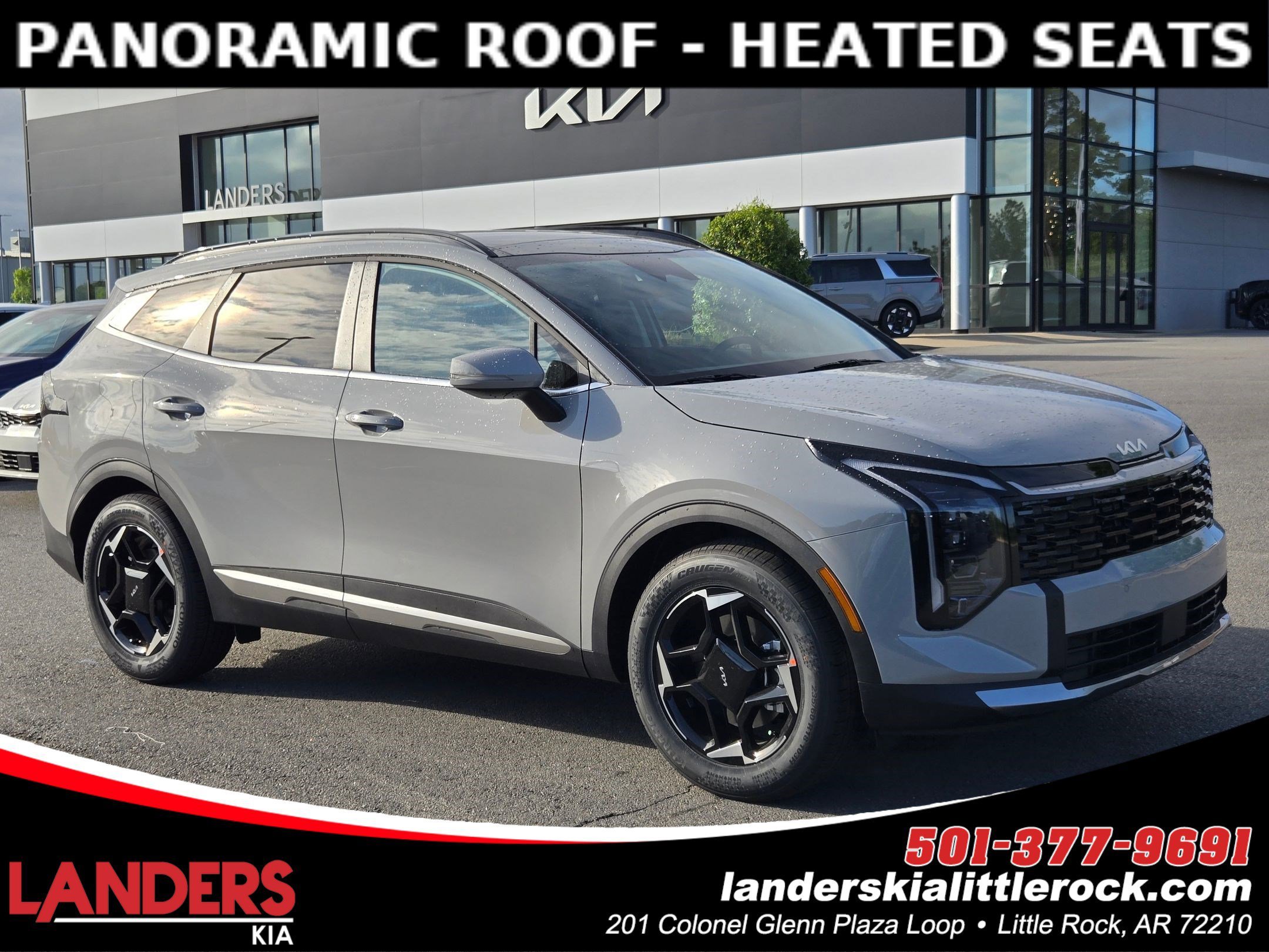 New 2026 Wolf Gray Kia EX image 1