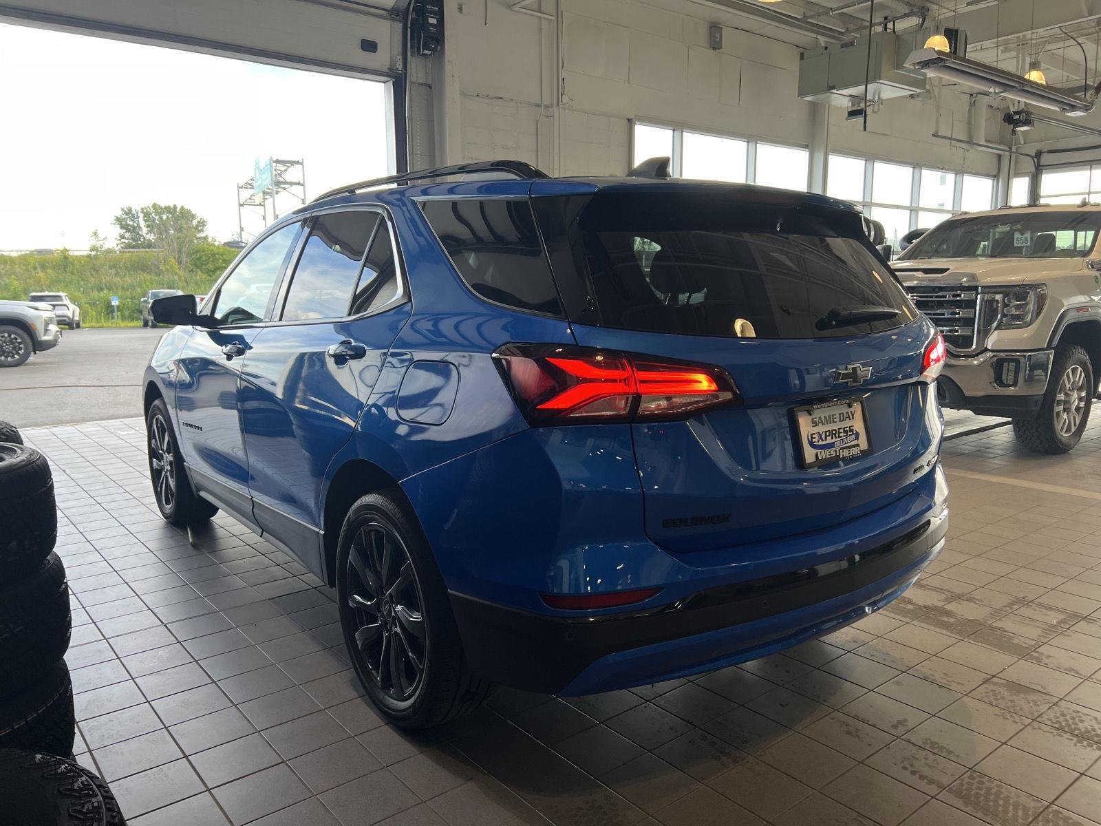 Used 2024 Riptide Blue Metallic Chevrolet RS image 6