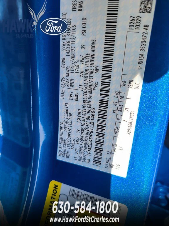 New 2026 Velocity Blue Metallic Ford Heritage Edition image 18