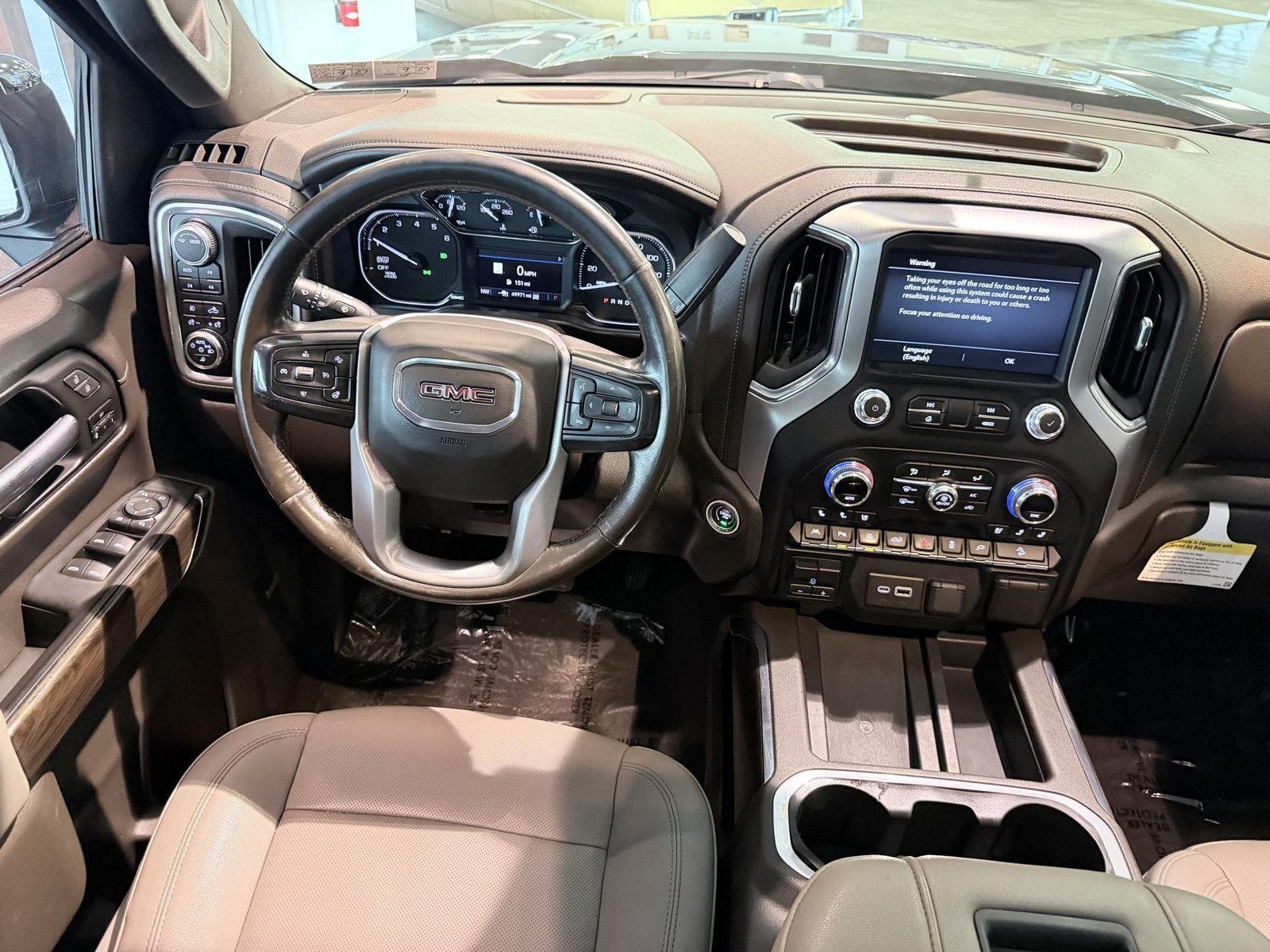 Used 2021 ONYX BLACK GMC SLT image 40