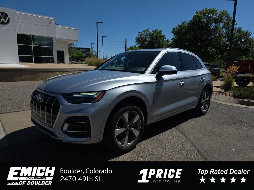 Used 2023 Silver Metallic Audi 40 Premium Plus image 1
