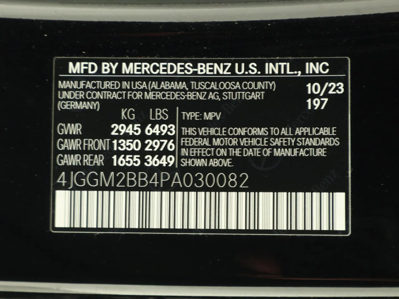 Certified Used 2023 Black Mercedes-Benz 350+ SUV Exclusive Trim Sport Utility image 16