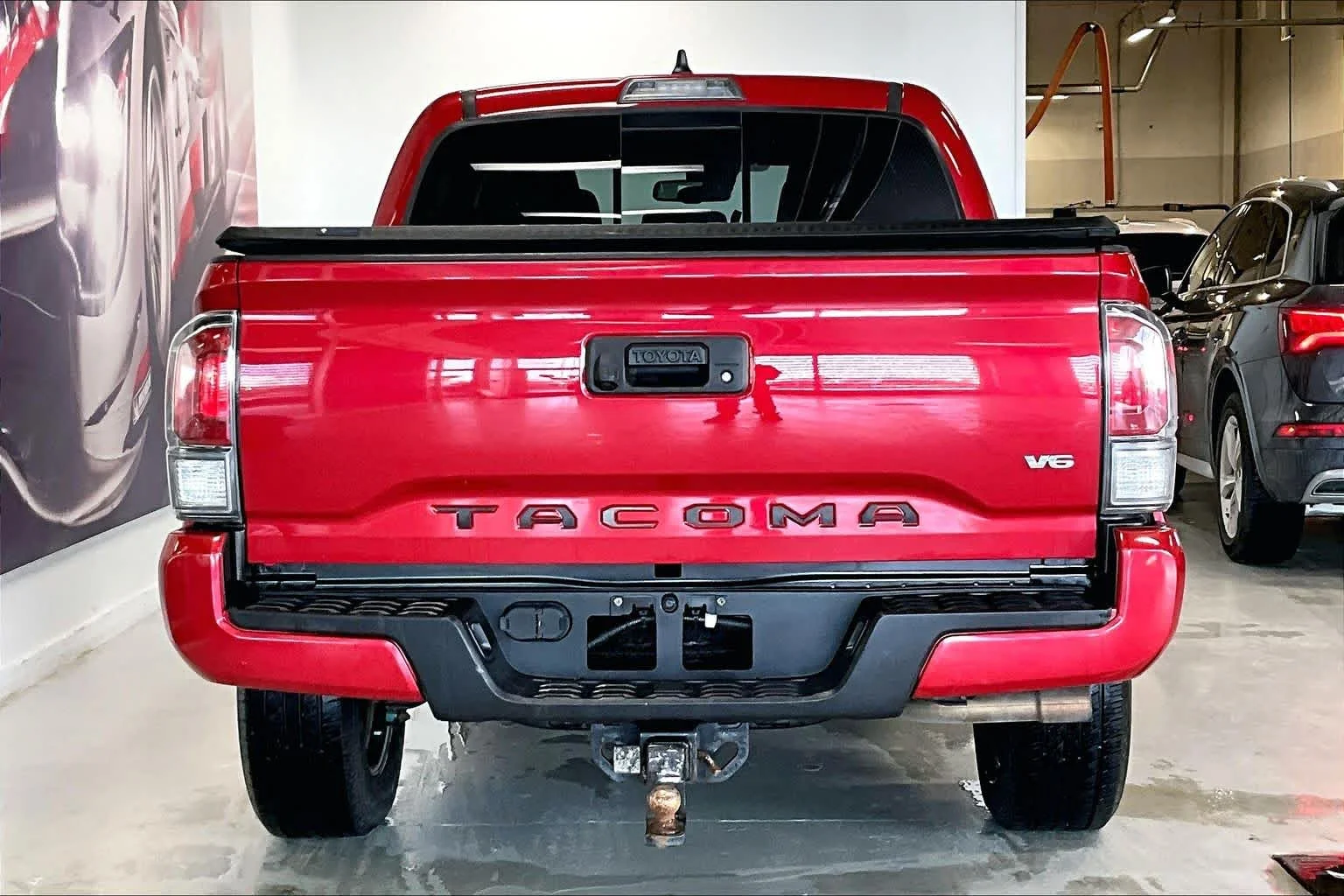 Used 2020 Barcelona Red Metallic Toyota TRD Sport image 5