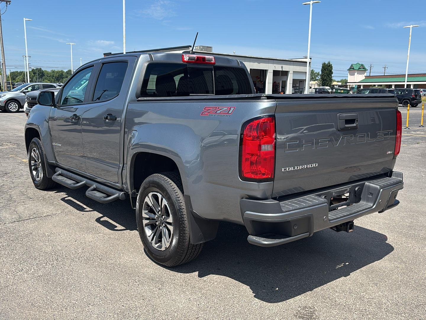 Used 2021 Satin Steel Metallic Chevrolet 4WD Z71 image 6