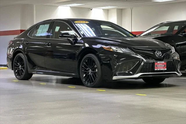 Certified Used 2024 MIDNIGHT BLACK METAL Toyota  image 2