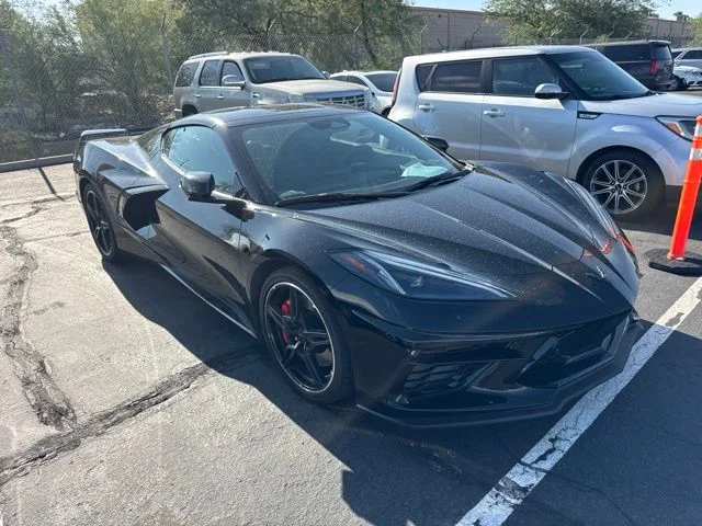 Used 2024 Black Chevrolet Stingray image 2