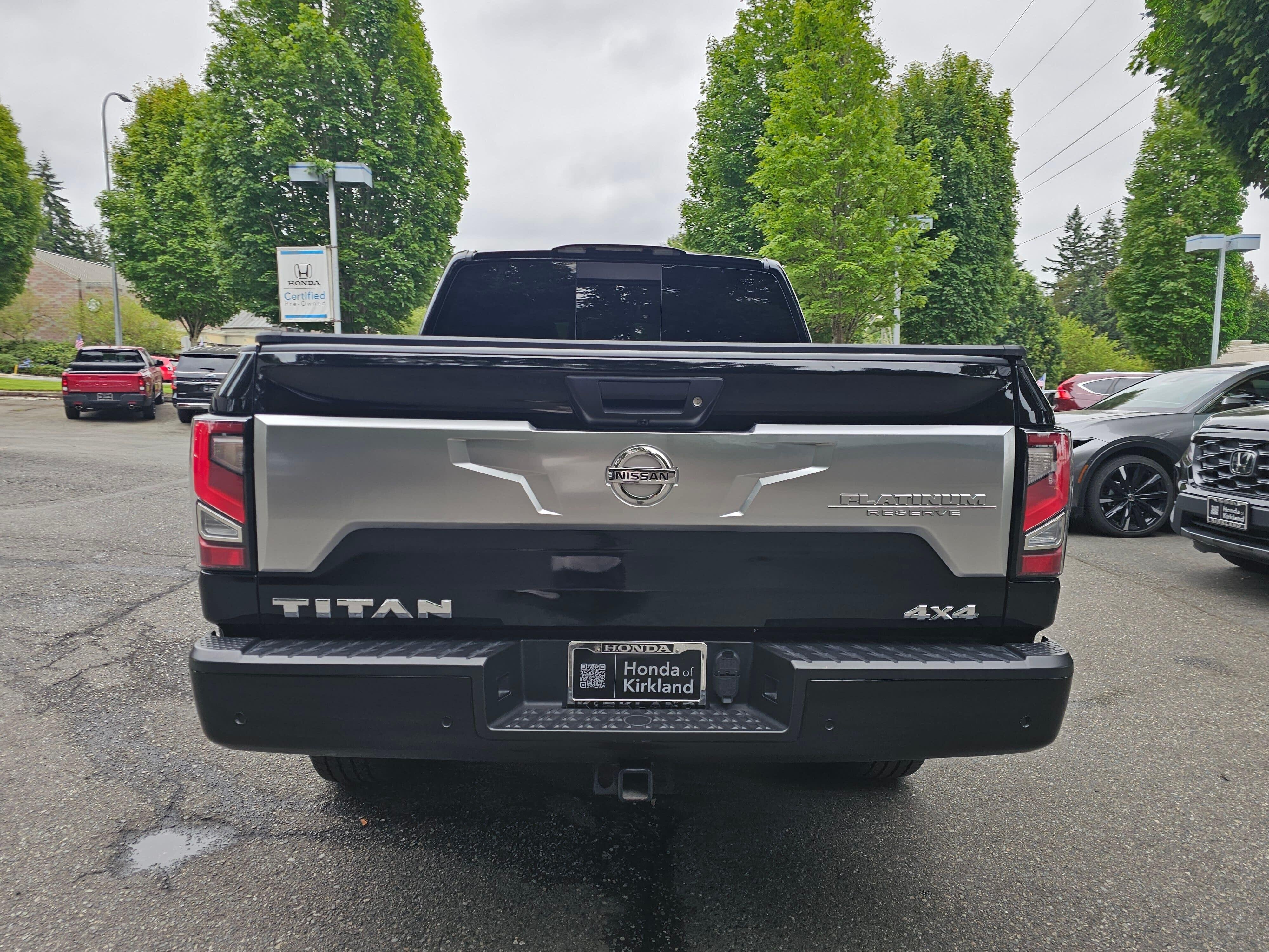 Used 2021 Super Black Nissan Platinum Reserve image 6