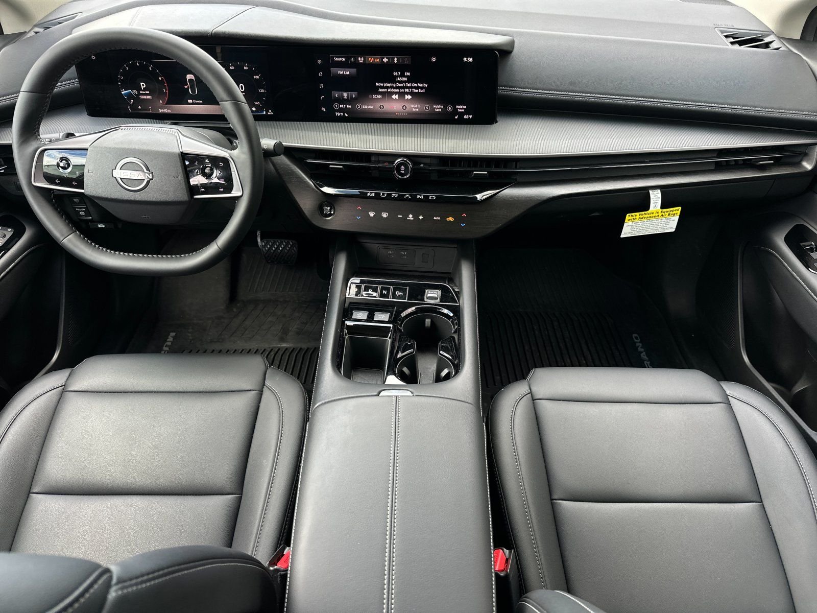 Used 2025 Super Black Nissan SV image 12
