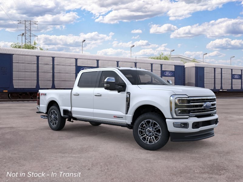New 2026 Star White Metallic Tri-Coat Ford F-350® Platinum® image 7