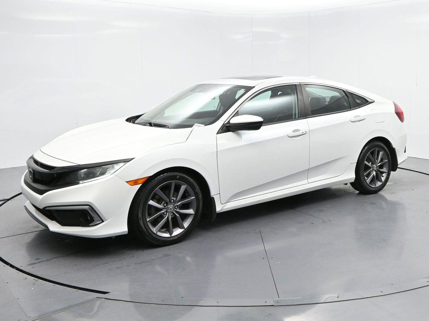 Used 2020 Platinum White Pearl Honda EX-L image 3