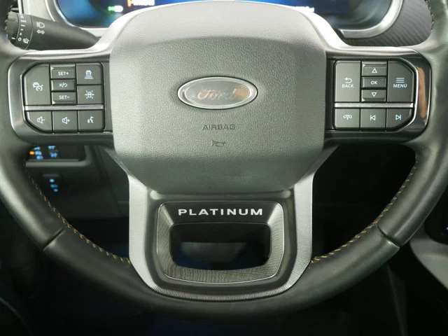Used 2022 Antimatter Blue Metallic Ford Platinum image 19