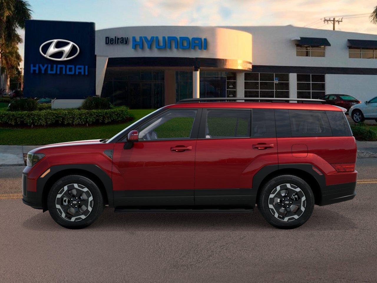 New 2026 Red Hyundai SEL image 3
