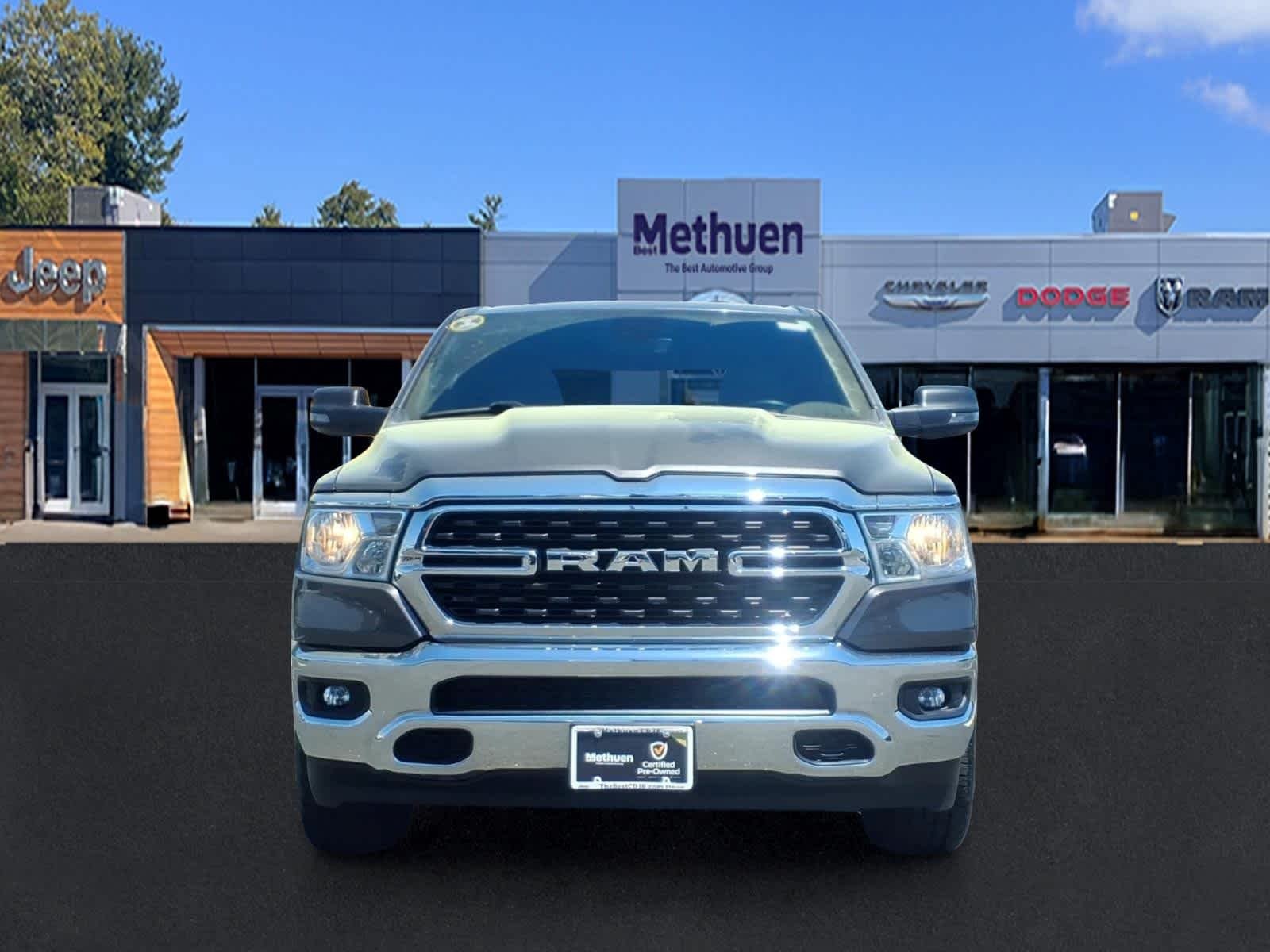 Used 2023 Granite Crystal Metallic Clearcoat Ram Big Horn image 9