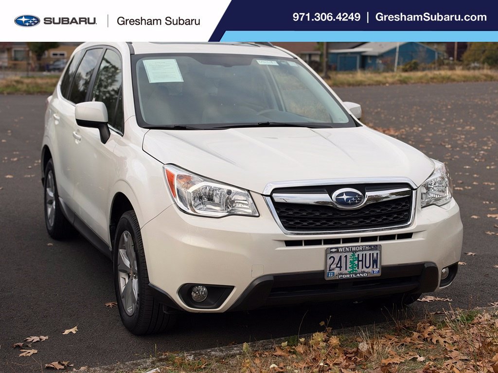 Used 2016 Crystal White Pearl Subaru 2.5i Limited image 1