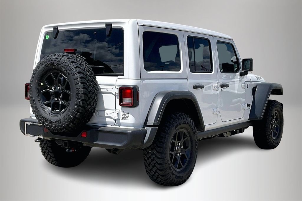 New 2026 Jeep Wrangler Willys 4D Sport Utility