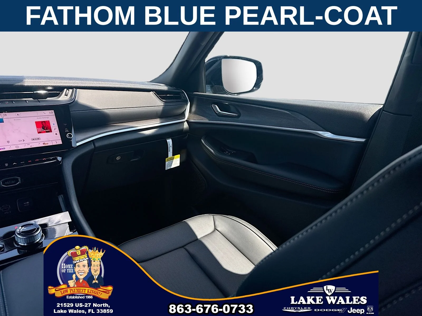 New 2026 Fathom Blue Pearl-Coat Exterior Paint Jeep Limited image 23