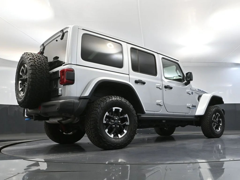 Certified Used 2024 Silver Jeep Rubicon 4xe image 54