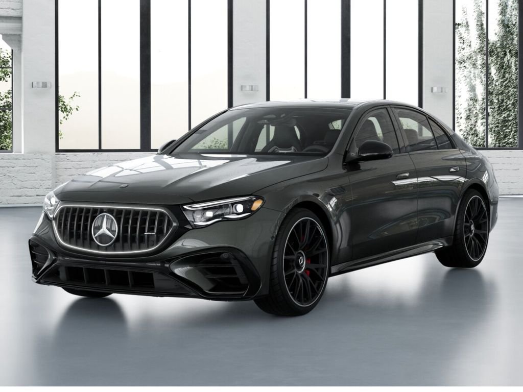 New 2027 Graphite Grey Metallic Mercedes-Benz AMG® E 53 Hybrid Sedan image 1