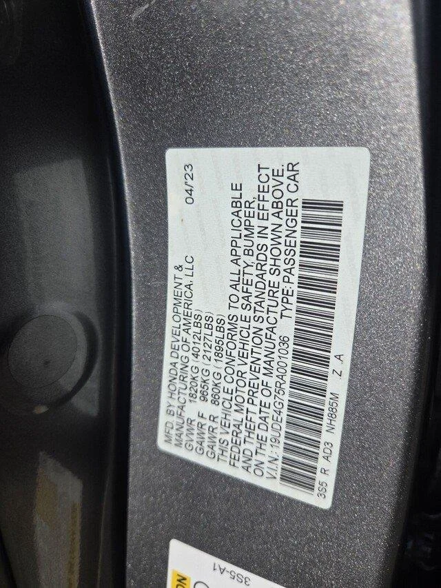 Used 2024 Liquid Carbon Metallic Acura w/A-Spec Technology Package image 32