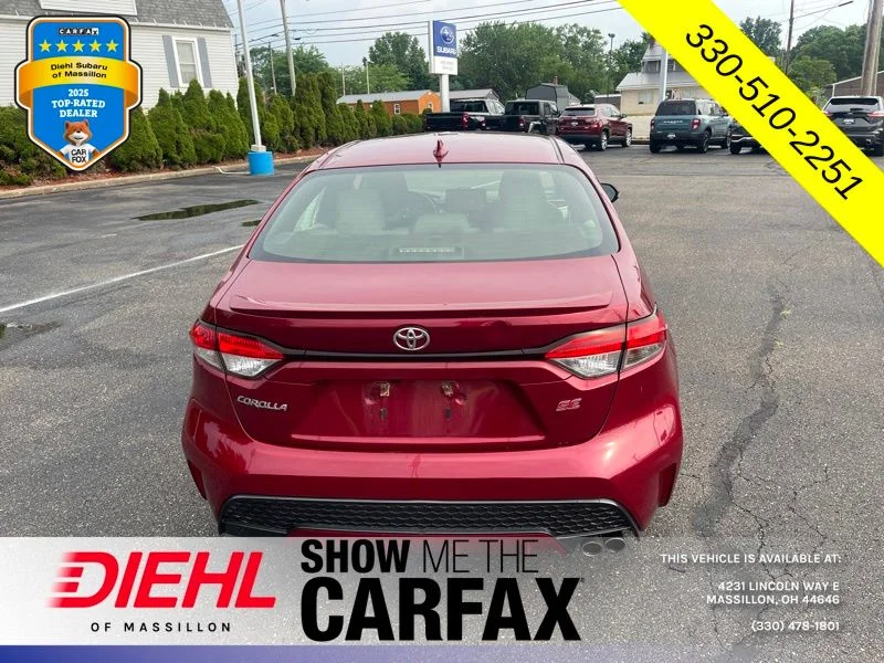 Used 2022 Red Toyota SE image 4