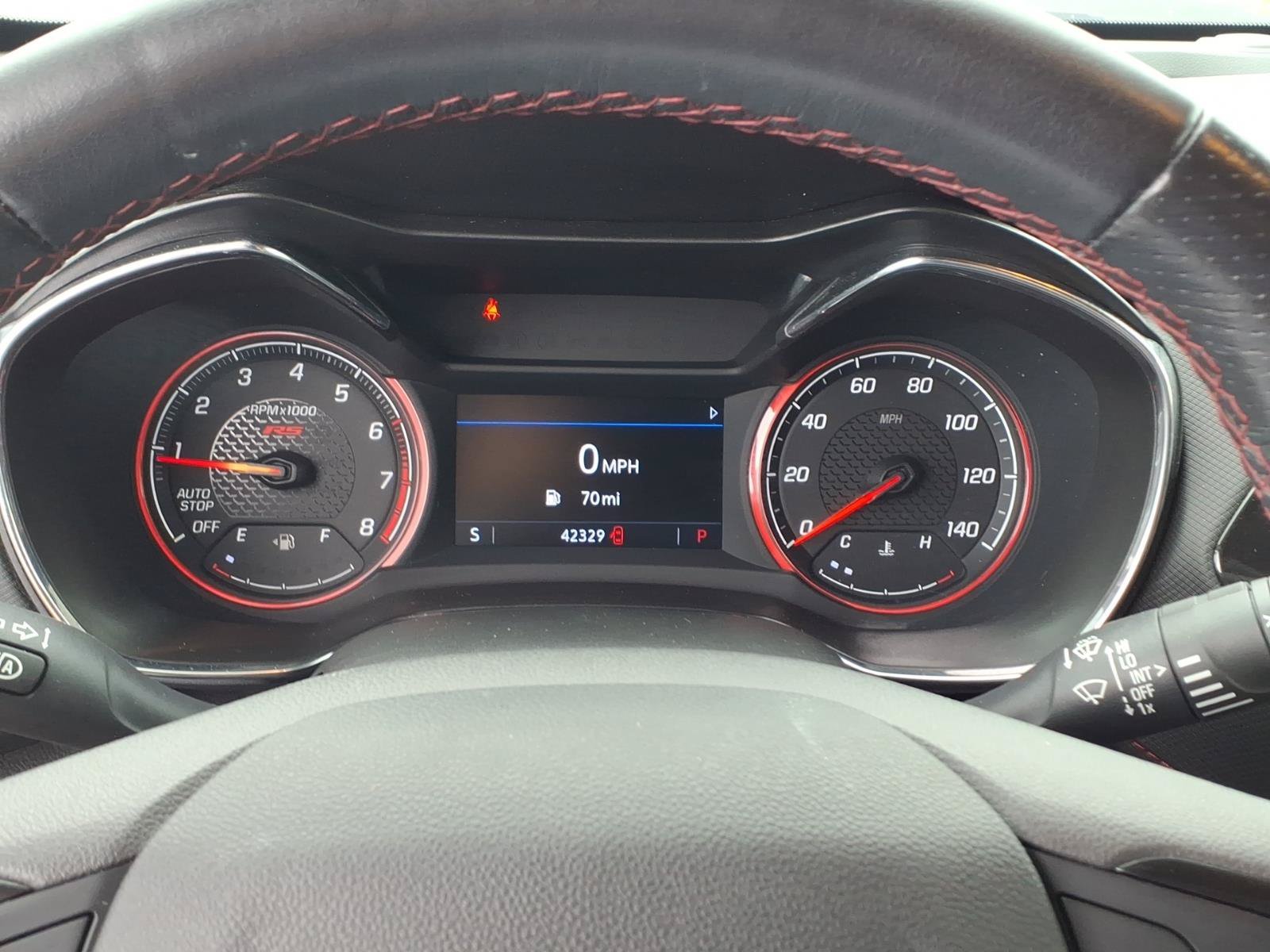 Used 2021 SCARLET RED METALLIC Chevrolet RS image 21