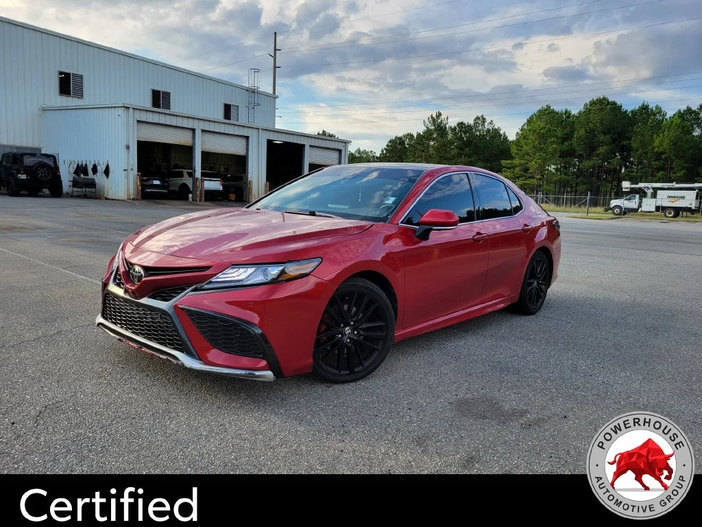 Used 2024 Red Toyota XSE image 2