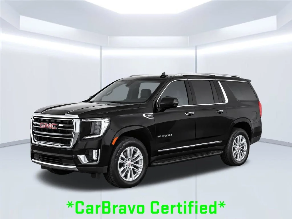Certified Used 2021 Black GMC SLT image 2