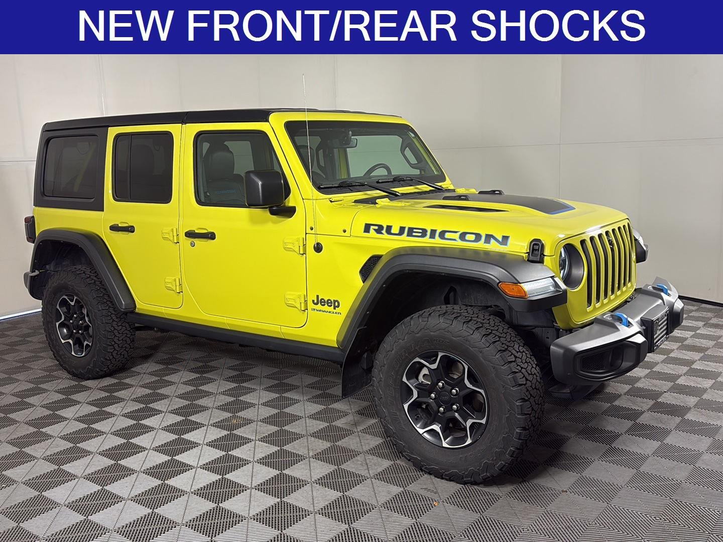 Used 2023 Jeep Wrangler 4xe Rubicon 4XE with VIN 1C4JJXR63PW521951 for sale in Salida, CO