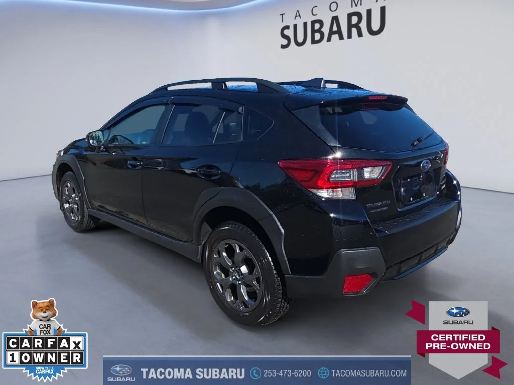 Certified Used 2023 Black Subaru Sport image 3