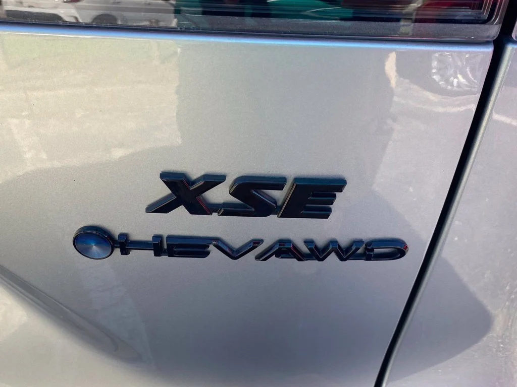 Used 2025 Silver Toyota Hybrid XSE image 14