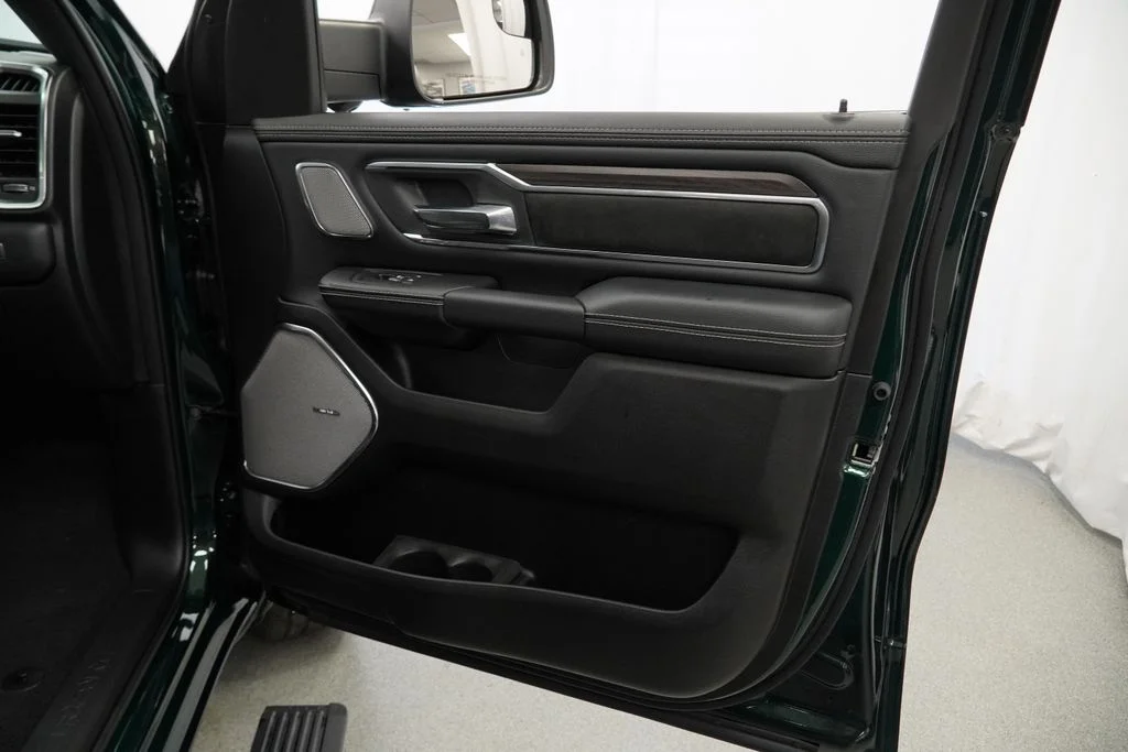 New 2026 Serrano-Green Metallic Exterior Paint RAM Laramie image 35