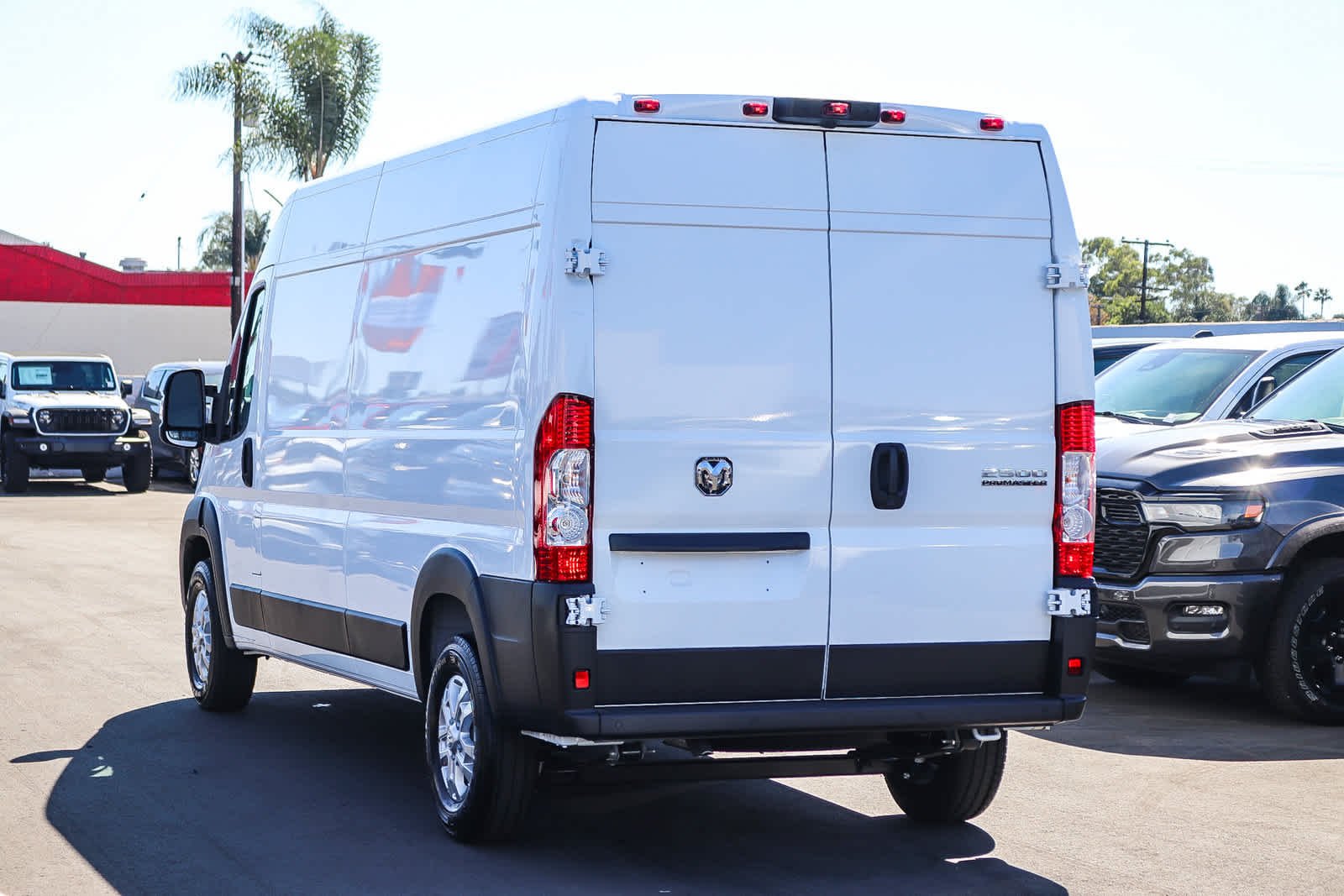 New 2027 Bright White Clearcoat RAM SLT image 6
