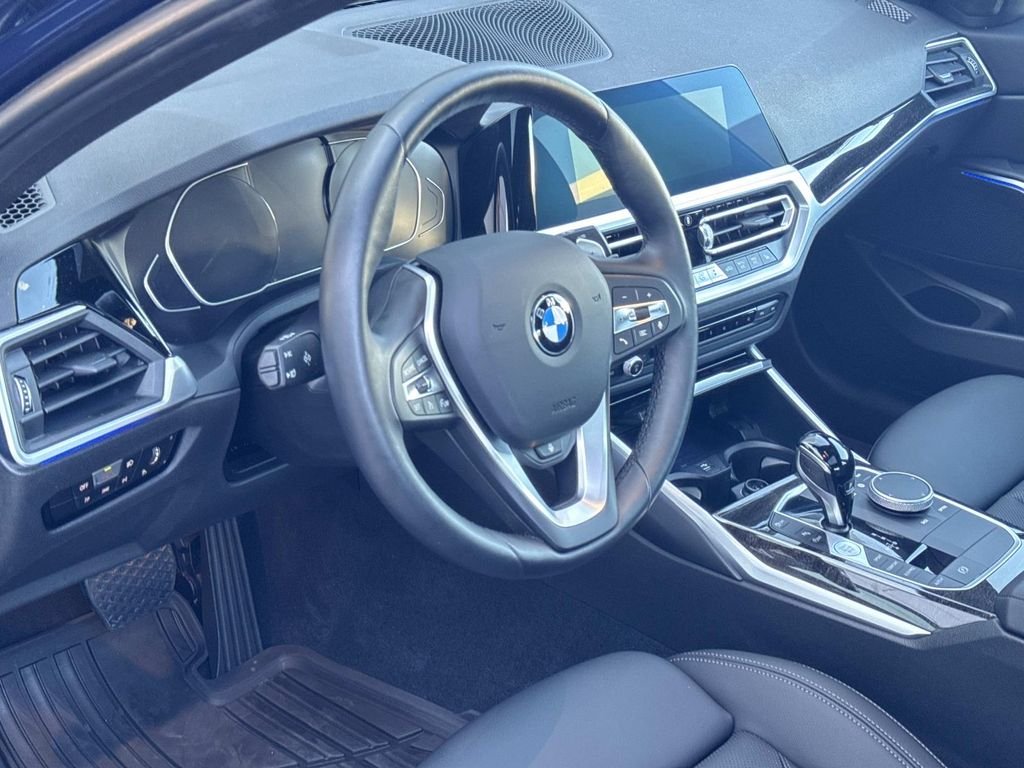 Used 2022 Blue Metallic BMW 330i xDrive image 21
