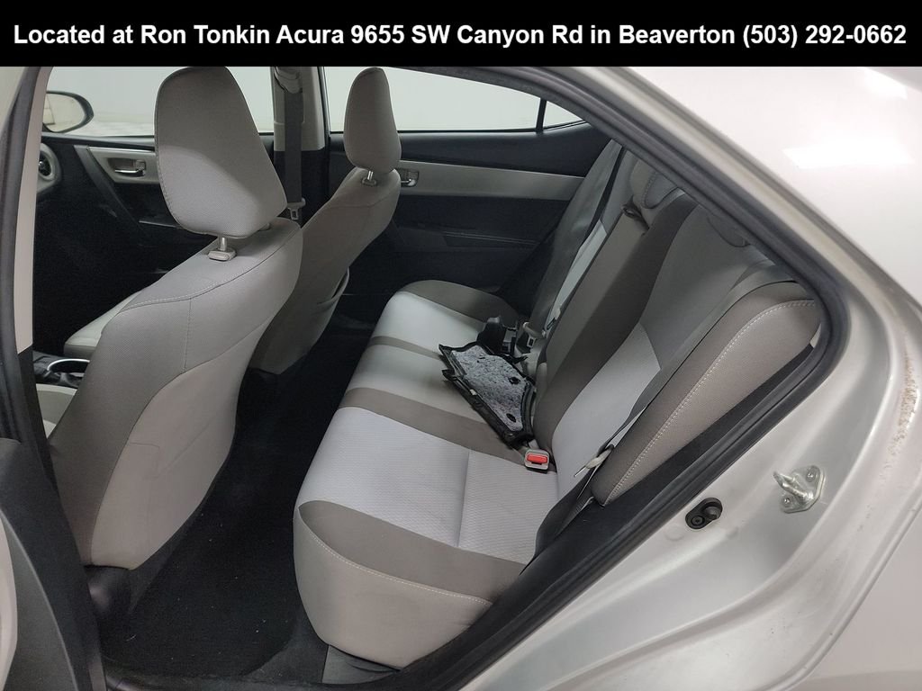 Used 2019 Classic Silver Metallic Toyota LE image 13