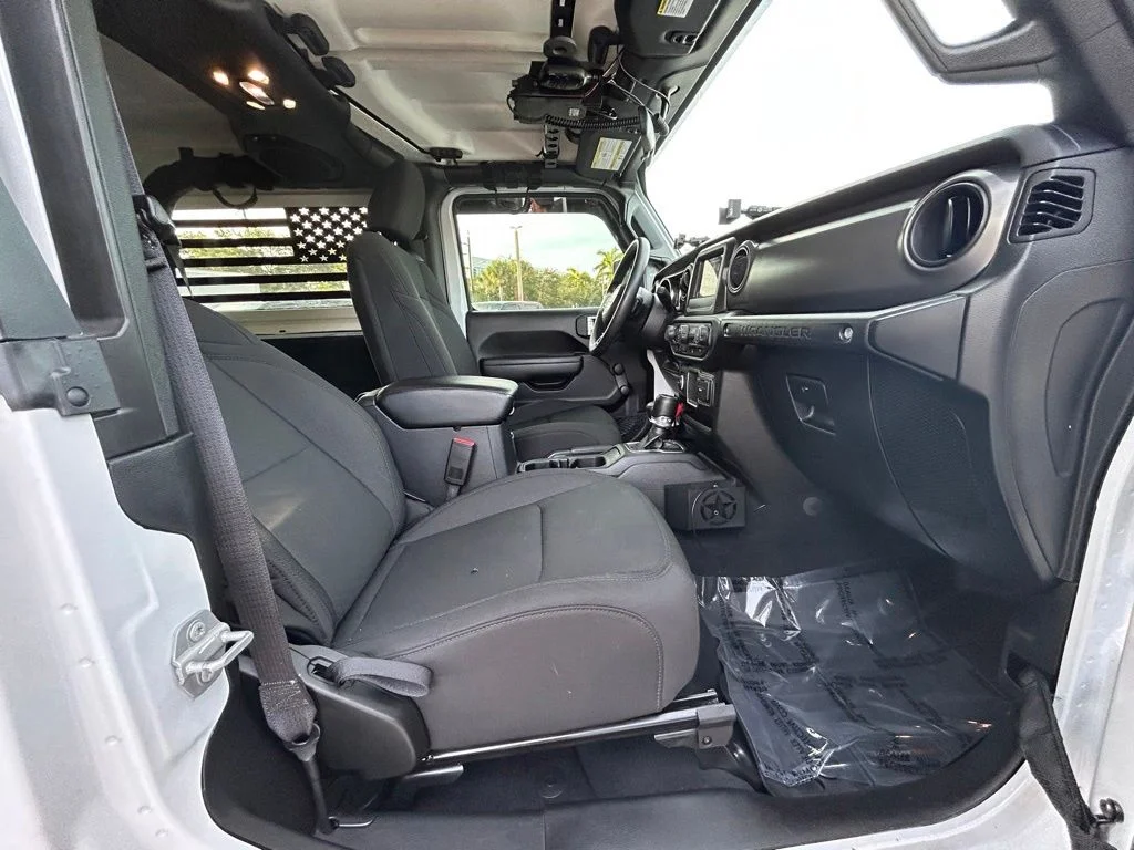 Certified Used 2022 Bright White Clearcoat Jeep Willys image 23