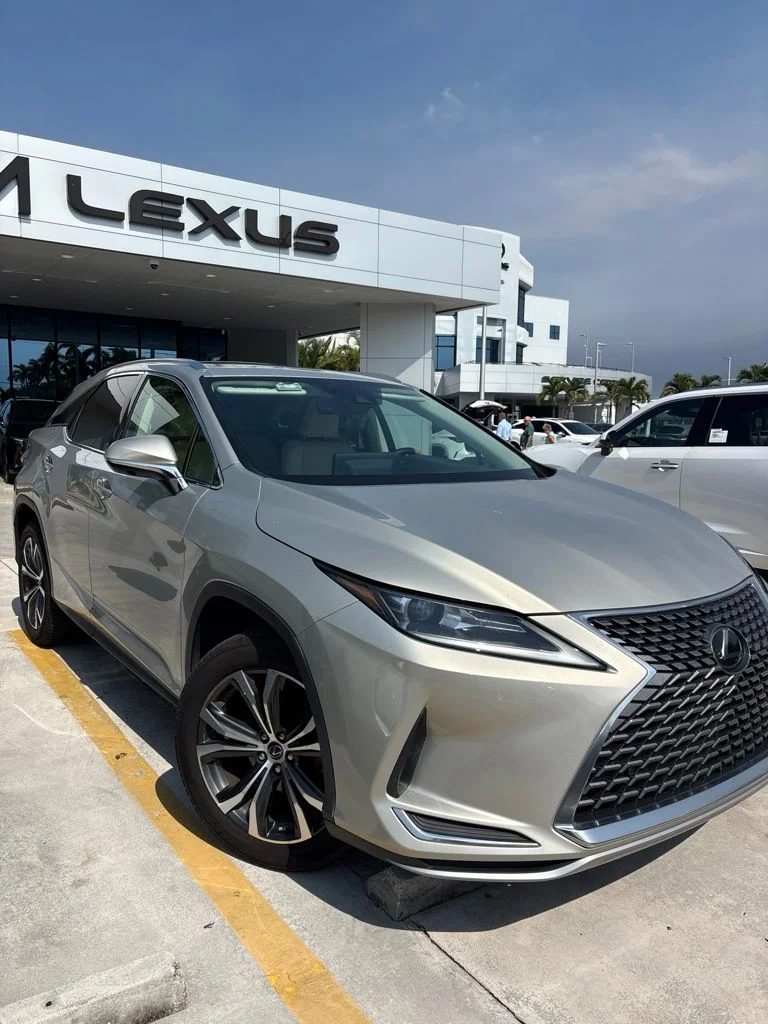 Used 2021 Moonbeam Beige Metallic Lexus 350 image 1