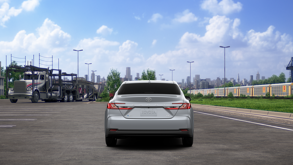 New 2026 Celestial Silver Metallic Toyota LE image 8