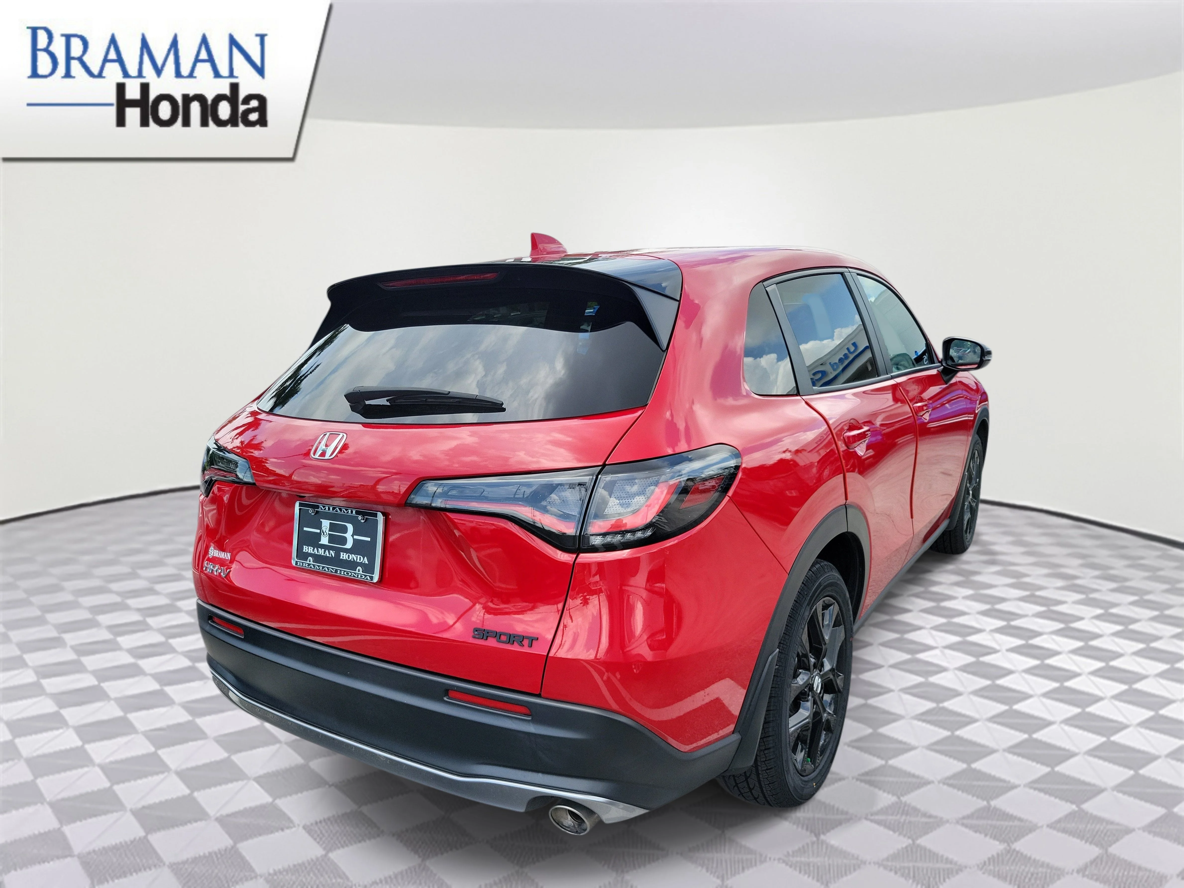 Certified Used 2024 Milano Red Honda 5DR 2WD SPORT image 3