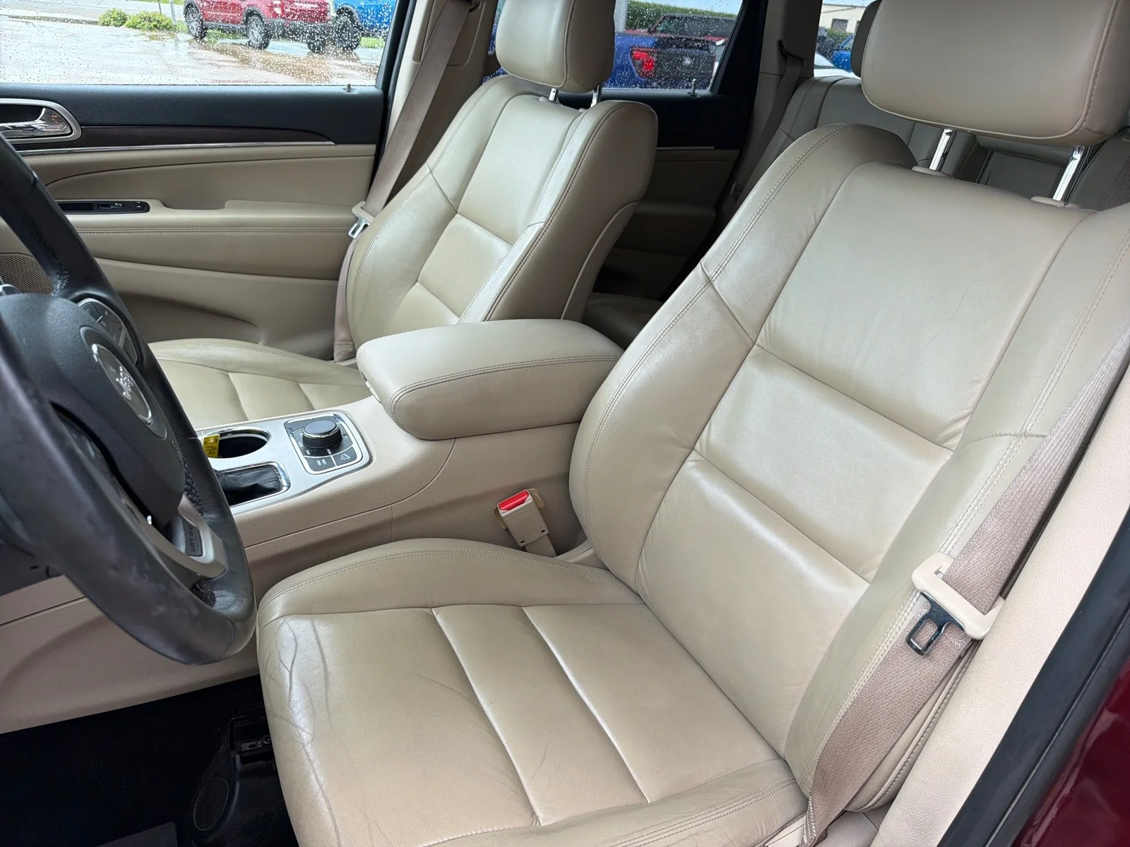 Used 2017 Velvet Red Pearlcoat Jeep Limited image 22